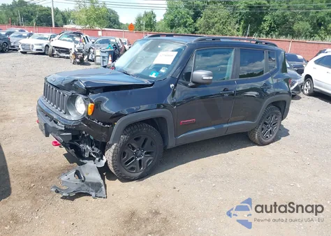 2016 Jeep Renegade Trailhawk from USA, damaged, VIN ZACCJBCT3GPC80089
